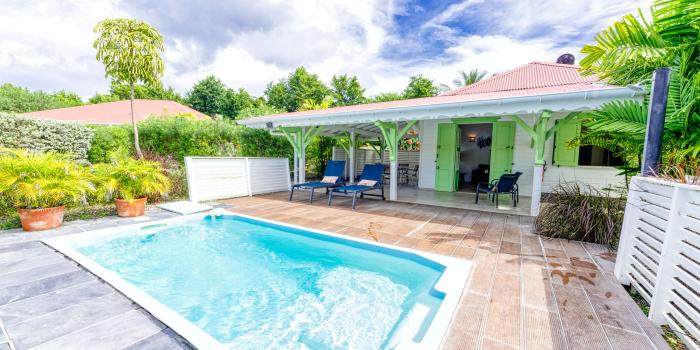 1.Location villa piscine Marie Galante Guadeloupe_Piscine